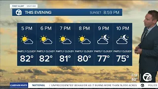 Detroit Weather: Another nice day before the humidity rises again