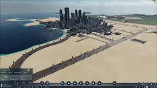 Transport Fever 2 City Growth Time Lapse