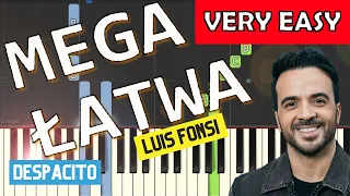 🎹 Despacito (Luis Fonsi) - Piano Tutorial (VERY EASY) 🎵 SHEET MUSIC 🎼