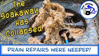 Drain Repairs Were Needed! - Soakaway Has Collapsed!