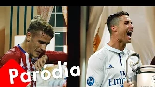 Cristiano Ronaldo Levando a Champions - Paródia "Acordando o prédio" (Luan Santana)