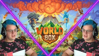 Пятёрка играет в WorldBox - God Simulator на стриме l Нарезка со стрима