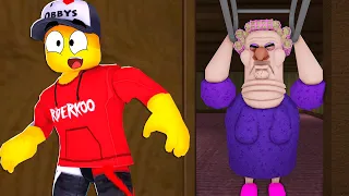 NABRUČENÁ ROBLOX BÁBA! (Escape Grumpy Gran)