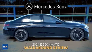 The NEW 2024 Mercedes E-Class | BEST New Luxury Midsize Car? | 2024 E350 Exterior & Interior Review