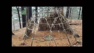 Building a Bushcraft Wigwam Part 2