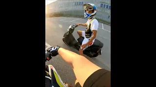 Facciamo uno sparo 🤣🤣🤣 | Husqvarna 701 Supermoto | kikatume