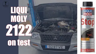 LIQUI MOLY 2122 test - can this stop our L200's engine smoking habit ? let's test it .....