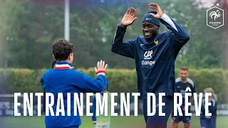 Incroyable entrainement avec les Bleus