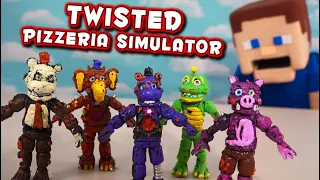 Five Nights at Freddy's: TWISTED PIZZERIA SIMULATOR FUNKO Mexican Bootlegs!!