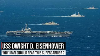 #USSDwightDEisenhower Carrier Strike Group sails to deter enemies of #Israel !