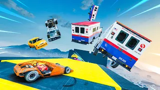 Buggy VS Ambulance • GTA 5 FACE TO FACE Challenge | GTA 5 No Copyright Gameplay for TikTok & YouTube