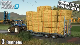 WAS DOING THE STRAW WORTH IT? Rennebu Competitive Multiplayer FS22 Ep 3