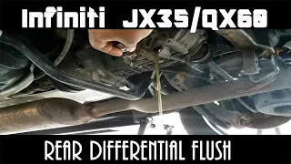 Infiniti JX35/QX60 - Rear Differential Flush