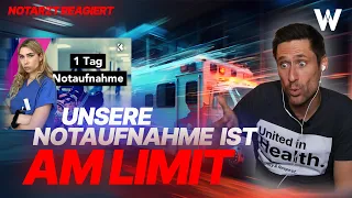 Arzt reagiert: Unsere Notaufnahmen sind am Limit! Einblicke in Arbeitsalltag & Notfälle [Reaction]