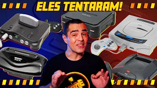 N64, 3DO, JAGUAR, SATURN E 32X A História Dos DERROTADOS da Quinta Geração 😃