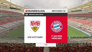 FIFA 23 - Stuttgart vs FC Bayern München - Bundesliga Matchday 32