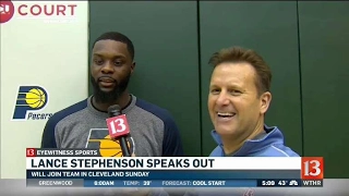 Lance Stephenson returns to Pacers