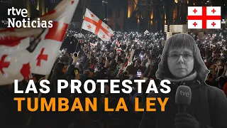 GEORGIA: ¿Por qué la LEY de AGENTES EXTRANJEROS ha provocado tantas PROTESTAS? ¿Que pretendía?I RTVE