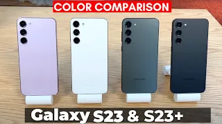 Samsung Galaxy S23 | S23+ Color Comparison!