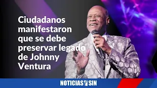 Sectores populares lamentan muerte de Johnny Ventura