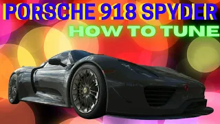 Forza Horizon 4 - How to Tune Porsche 918 Spyder