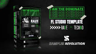 [FLP] I Am The Dominate - DOWNLOAD RAVE TECHNO FL STUDIO TEMPLATE - Hard Techno & Acid