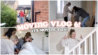 MOVING VLOG 6! Moving into our NEW home! MOVING DAY!