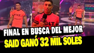 SAID PALAO SE LLEVÓ 32 MIL SOLES EN LA FINAL DE EN BUSCA DEL MEJOR ESTO ES GUERRA