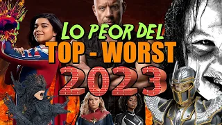 TOP WORST MOVIES 2023 - PEORES PELÍCULAS 2023