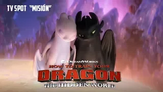 Como entrenar a tu dragón 3 - Tv spot "Misión" en español latino