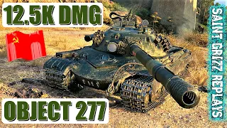 WoT Object 277 Gameplay ♦ Epic 12.5k Dmg ♦ Heavy Tank Review