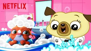 'Wash Your Hands Band' Kids Song Music Video 🤲 Netflix Jr. Jams