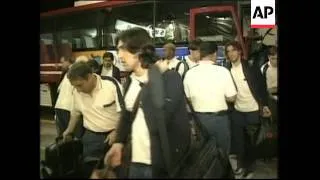 Portuguese team departs after being knocked out