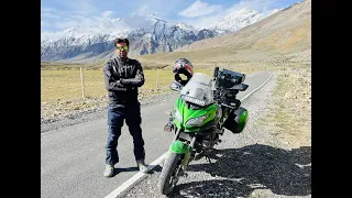 Kaza to Manali via Kunzum Pass on a Kawasaki Versys650