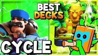 TOP 3 CYCLE DECKS! NEW META BEST CLASH ROYALE DECKS! (2021)