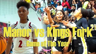 Most Anticipated Matchup of the Year!! Manor vs Kings Fork | 4A Region Semis to Qualify for State.