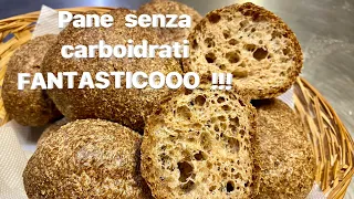 Pane keto.Pane senza carboidrati senza glutine.