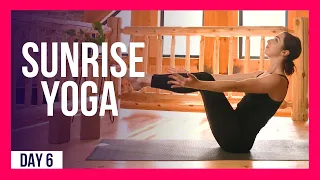 10 min SUNRISE Yoga for Energy – Day #6 (REFRESHING MORNING YOGA STRETCH)