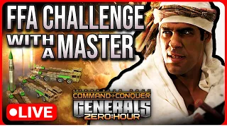 $450 Pro FFA Challenge with ONE ZH Master! | C&C Generals Zero Hour