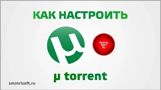 Как настроить utorrent