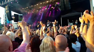 "Calling Dr. Love" with Gene Simmons band in Sweden (Gröna Lund) 2018-06-02