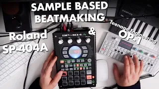 Making a sampled beat on Roland SP-404A