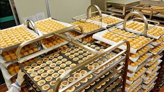 Tart : Process of Mass Production - Korean Food Factory [ASMR]