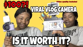Reviewing the Viral $100 Vlog camera | HONEST REVIEW
