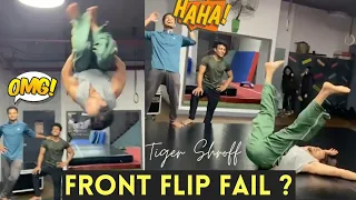 Tiger Shroff Latest Stunt | Front Flip 🔥