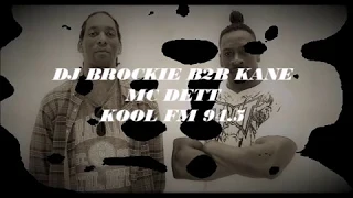 DJ BROCKIE & KANE with MC DETT  KOOL FM 94.5 !!MASSIVE RADIO SET!!