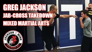 Greg Jackson MMA:  Jab, Cross Takedown Set Up - MAIA Super Show 2015