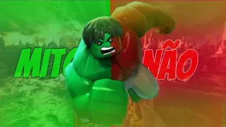 TESTEI TODOS OS MITOS DO LEGO MARVEL SUPER HEROES !