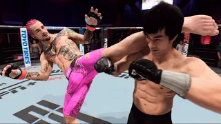 UFC 5 - Sean O'Malley vs Bruce Lee - Crazy UFC 🩷👊🤪