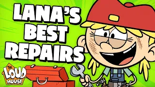 Lana Loud's Best Repairs! w/ Lincoln, Vanzilla & Lynn Jr. | The Loud House